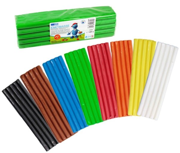 Knete 1kg alle Farben Vorschaubild