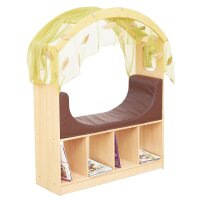 Buecherregal Kindergarten Produkt seitlich