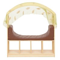 Buecherregal Kindergarten Produkt von vorn