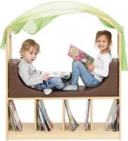 Buecherregal Kindergarten Produkt mit Kindern