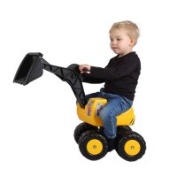 Sitzbulldozer mit Kind