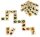 Domino Weihnachten - Holzdomino, 28-tlg.