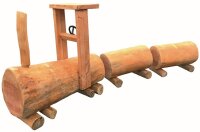 Eisenbahn Outdoor Naturholz Produkt