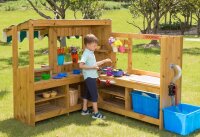 Outdoor Spielkueche Rueckseite komplett