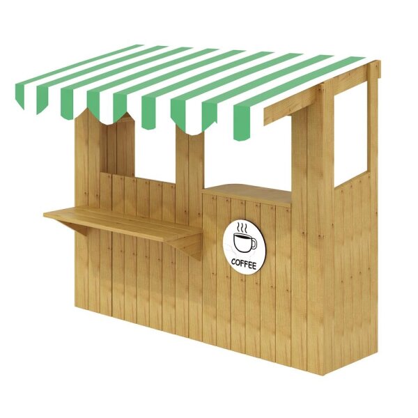 Outdoor Spielkueche Produkt von vorn