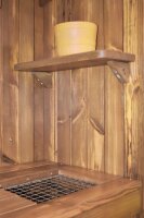 Outdoor Spielkueche Grill und Regal Detail