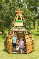Outdoor Spielhaus Tipi Produkt mit Kindern