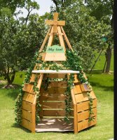 Outdoor Spielhaus Tipi Produkt ohne Kinder