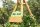 Outdoor Spielhaus Tipi Detail Schild