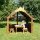 Outdoor Spielhaus Maedchen isst