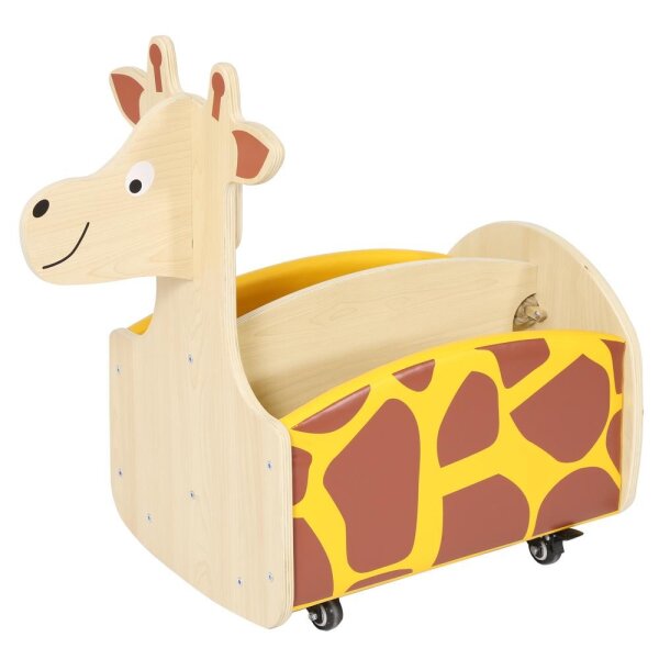 Buecherkiste Kindergarten Giraffe seitlich