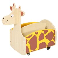 Buecherkiste Kindergarten Giraffe seitlich