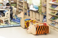 Buecherkiste Kindergarten im Raum