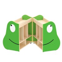 Buecherkiste Kindergarten Frosch offen