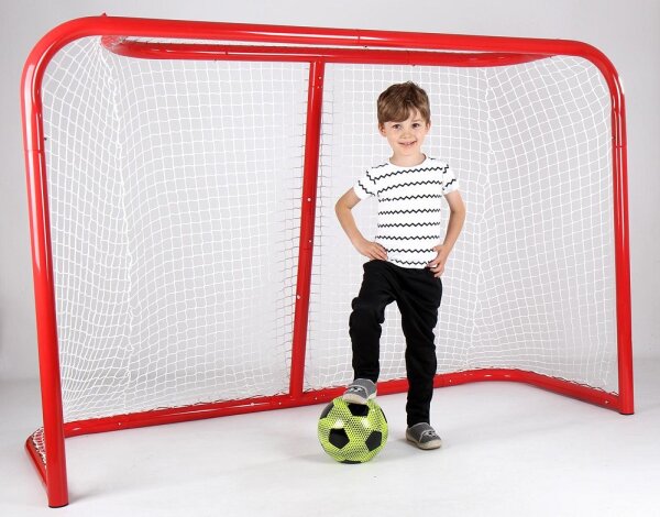 Fussballtor rot Kinderbild