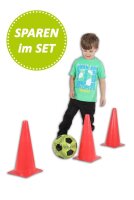 Pylonen Set Junge  mit Ball