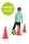Pylonen Set Junge  mit Ball