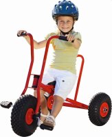 Kinder Schutzhelm Mädchen auf Dreirad