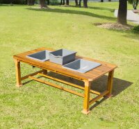 Outdoor Sand- und Wassertisch rechteckig
