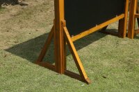 Outdoor Kreidetafel Standfüße