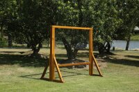 Outdoor Maltafel transparent seitlich