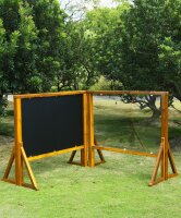Outdoor Mal- und Kreidetafel Produkte Set