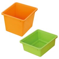 Aufbewahrungsboxen Kunststoff Gross Orange