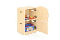 Spielküche Owlaf Kühlschrank offen gefüllt