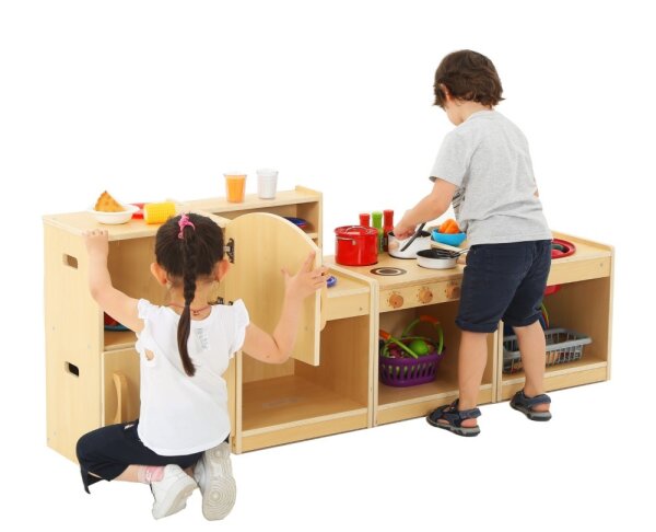SPielküche Owlaf mit Kindern