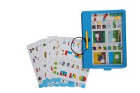 Magram - magnetisches Logikspiel mit Aufgabenkarte