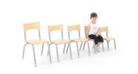 Owlaf Tisch-/Stuhlset Rundtisch + 4 Stühle SH43