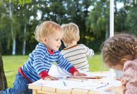 Kindersitzgarnitur 6-Eck Kind