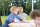 Kindersitzgarnitur 6-Eck Kind