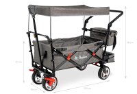 Klapp-Bollerwagen Plus bemasst