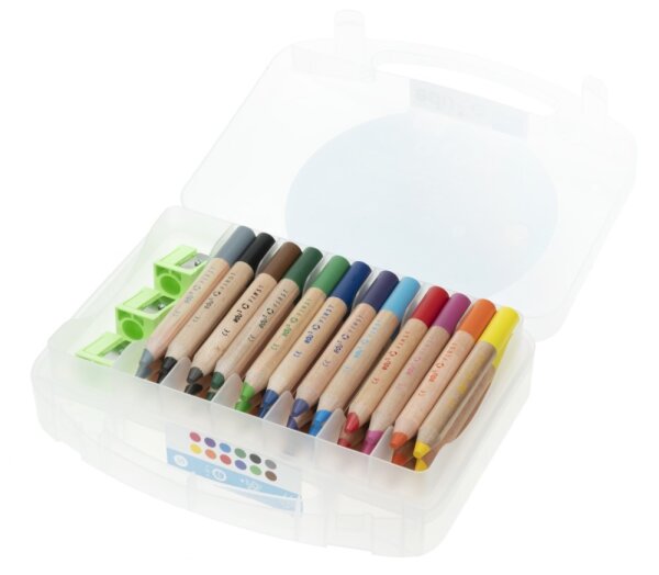 edufirst Buntstifte, 36er Koffer