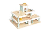 Holz Parkgarage Rückseite