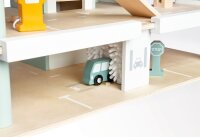 Holz Parkgarage Detail Waschanlage