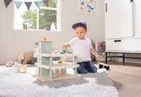 Holz Parkgarage mit Kind