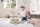 Holz Parkgarage mit Kind