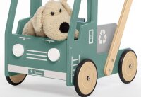 Lauflernwagen Kipplaster Fred Detail Hund