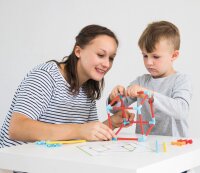 Flexistix XXL Kindergartenset, Erzieherin mit Kind