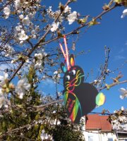 Kratzpapierset Ostern Bastelbeispiel