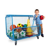 Transportwagen mit Kind indoor