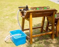 Wasser-Matschanlage Kind