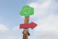 Sandspielanlage Mast mit Flaschenzug