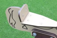 Federwippe Pferd Detail Sitz
