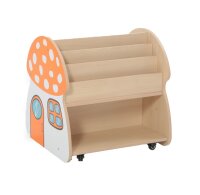 Bücherwagen Pilz 3 Fächer