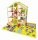 XXL Puppenhaus mit Möbel + Puppen, 44-tlg. 759