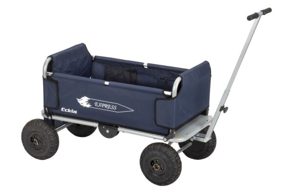 Bollerwagen Eckla Express blau-silber