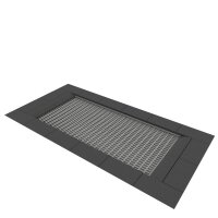 Jumpoo BodenTrampolin rechteckig schwarz